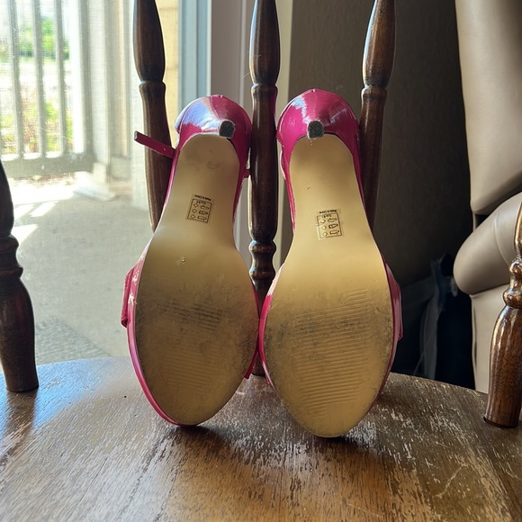 michael antonio pink sandal heel 8.5 - Picture 7 of 9